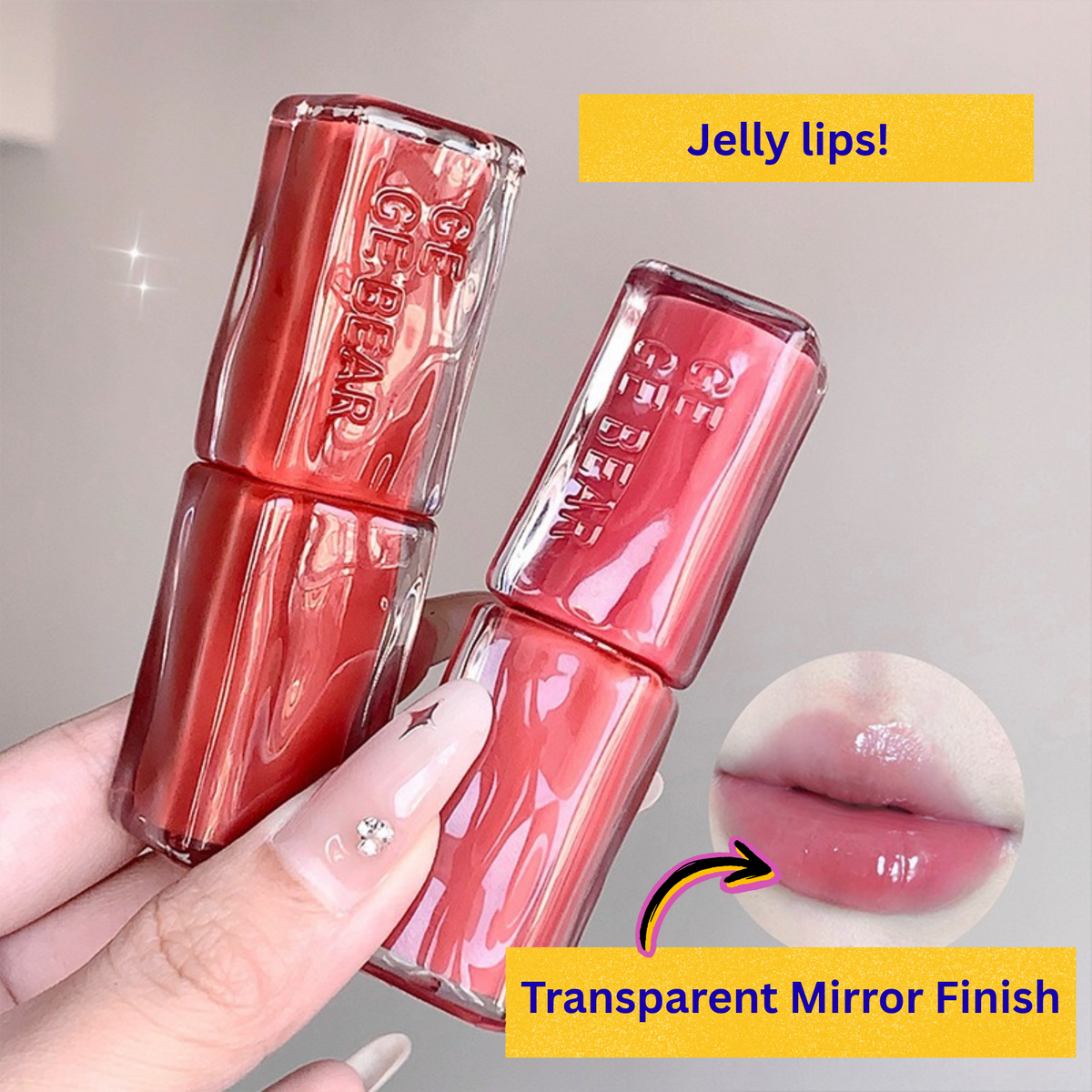 Gegebear Mirror-effect Juicy Lipstick
