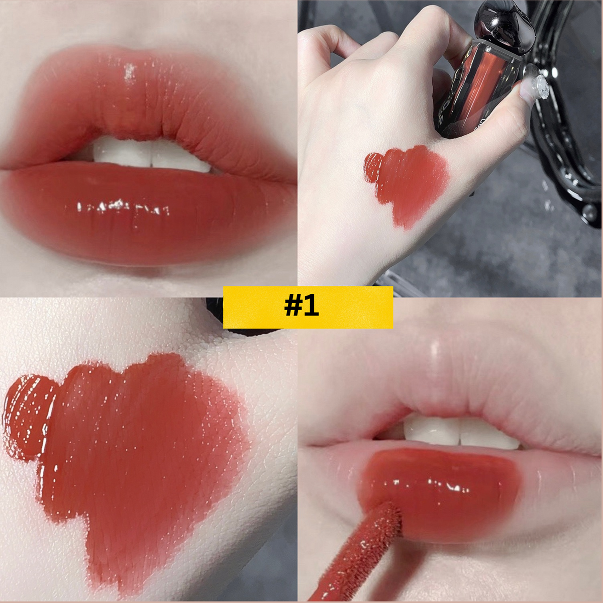 Gegebear Fire Ice Juicy Mirror-effect Liquid Lipstick