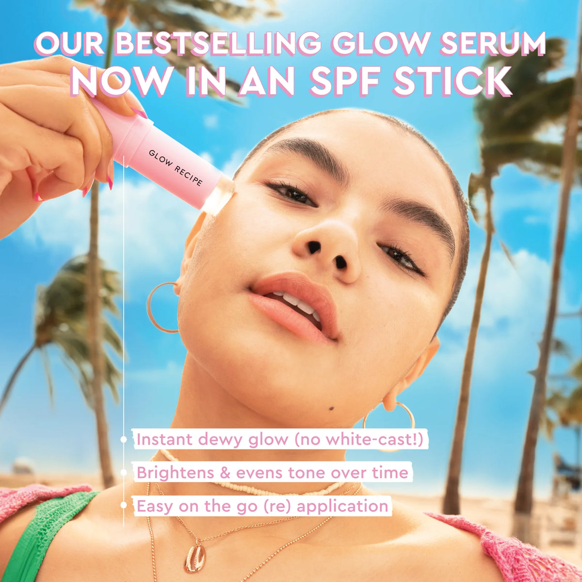 Glow Recipe Watermelon Glow Niacinamide Dew Balm SPF 45