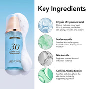 Menokin MOISTURE 30 Seconds Quick Bubble Mask(95ml)