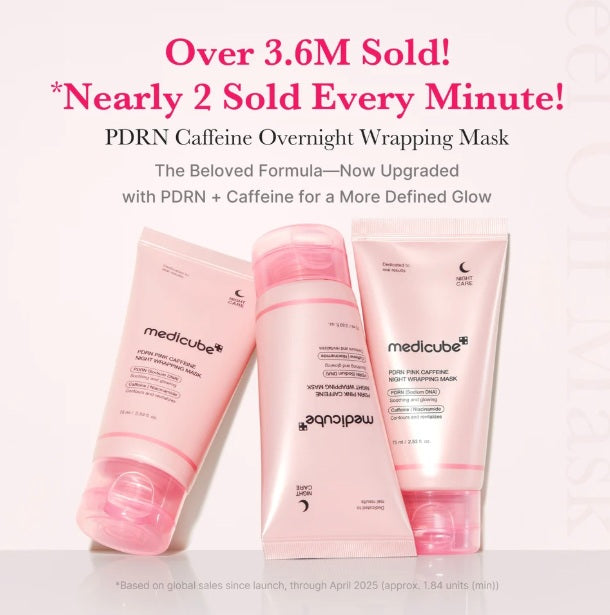 Medicube PDRN Pink Caffine Night Wrapping Mask 75ml