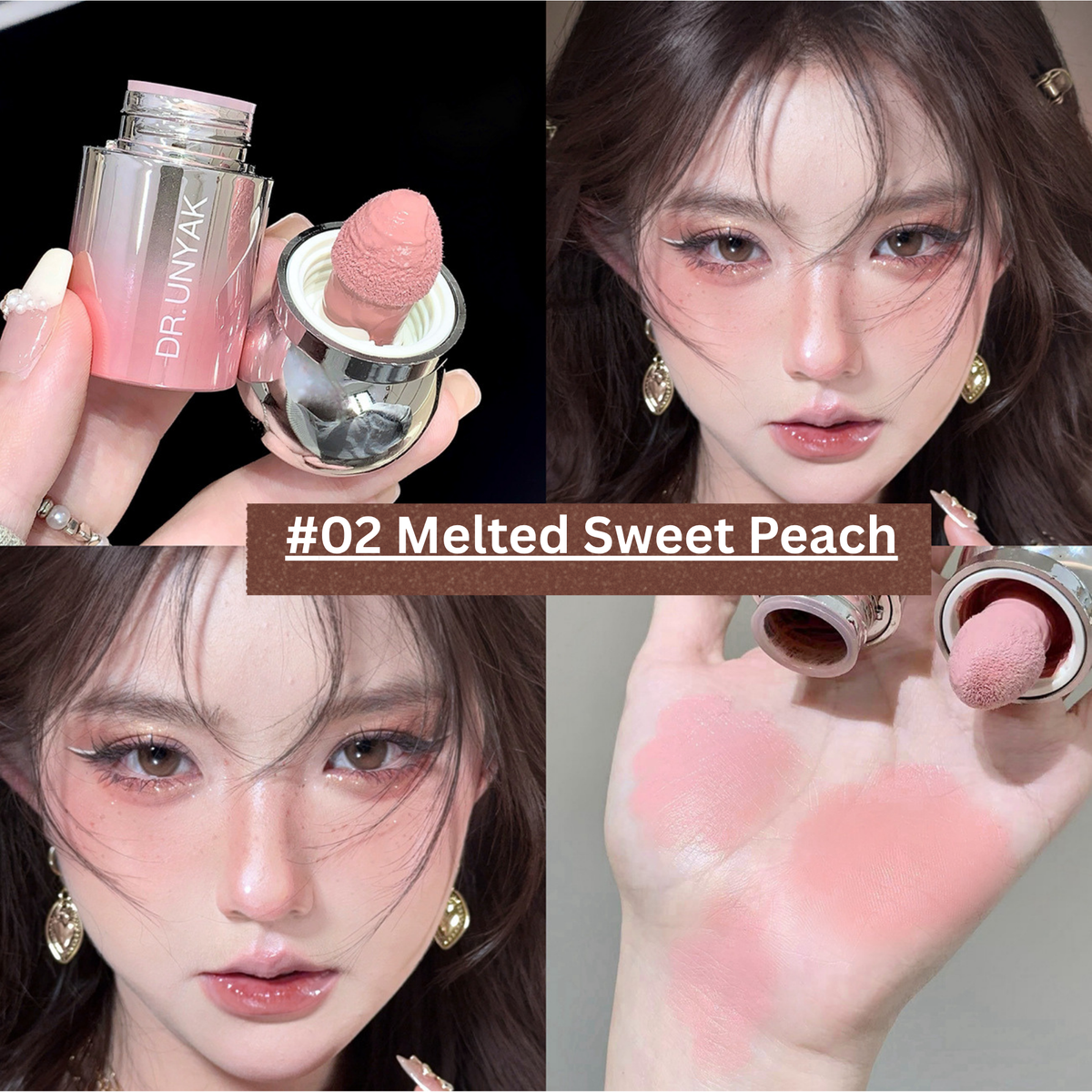 DR.UNYAK Soft Blurred Natural Liquid Blush