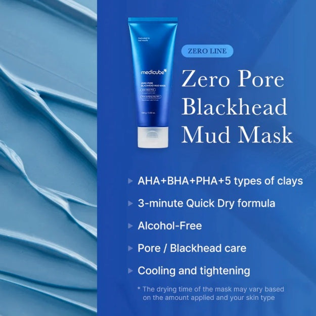 Medicube Zero Pore Blackhead Mud Mask