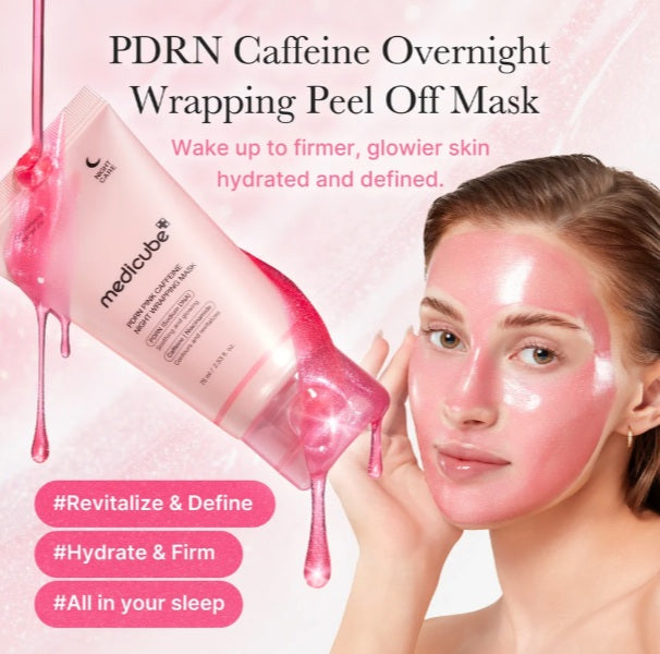 Medicube PDRN Pink Caffine Night Wrapping Mask 75ml