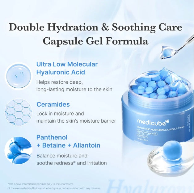 Medicube Hyaluronic Moisturizing Capsule Cream