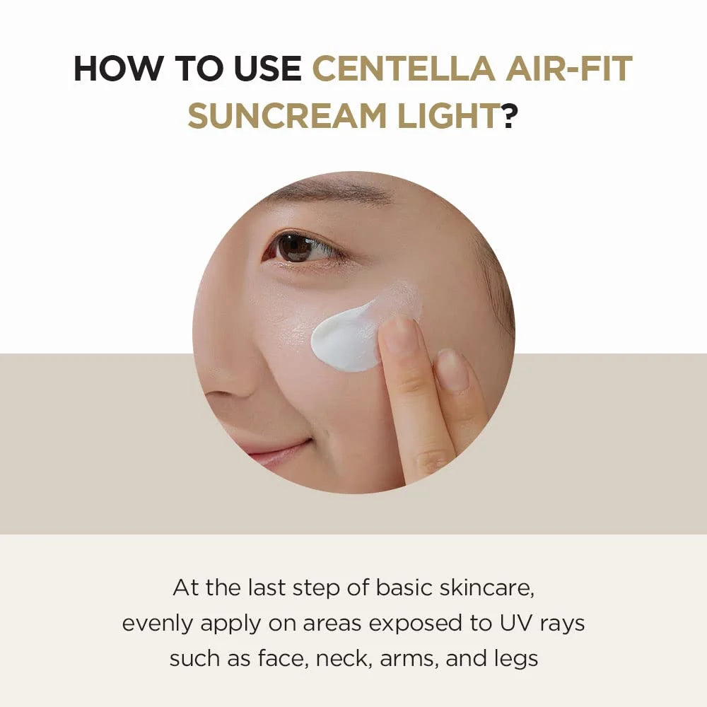 SKIN1004 Madagascar Centella Air-Fit Sun Cream Light SPF30 PA++++