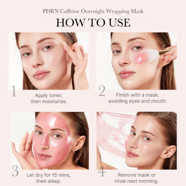 Medicube PDRN Pink Caffine Night Wrapping Mask 75ml