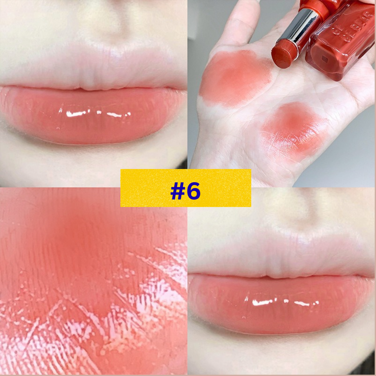 Gegebear Mirror-effect Juicy Lipstick