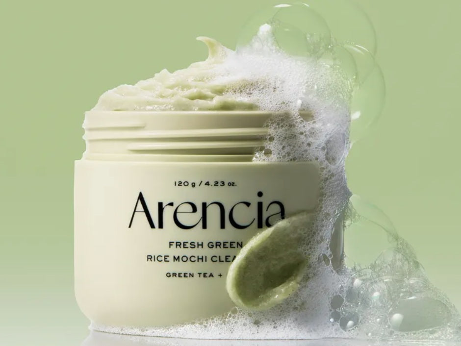 Fresh Green Rice Mochi Cleanser - Gentle Foaming Wash
