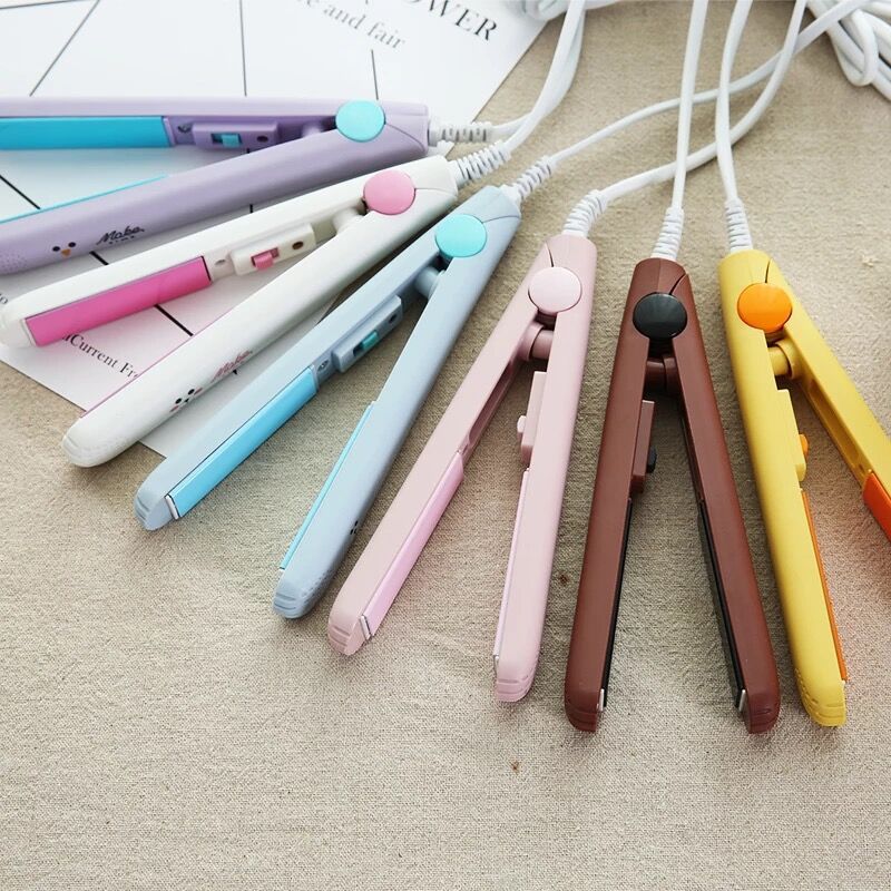 Mini 2-in-1 Hair Straightener &amp; Curling Iron