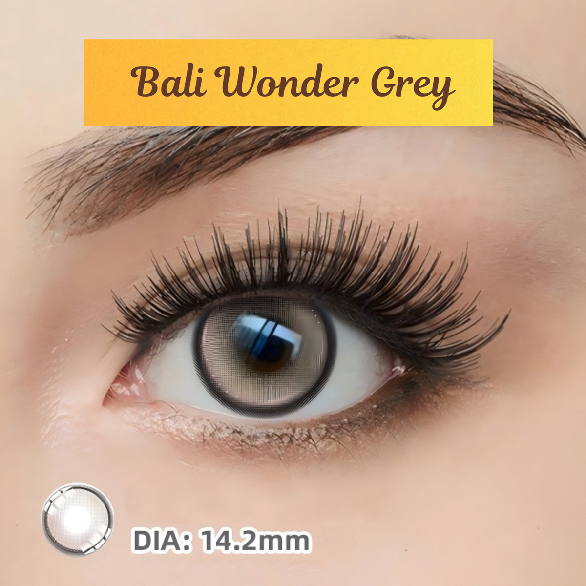 Jhen Color Contact Lens kit (case and tools included)