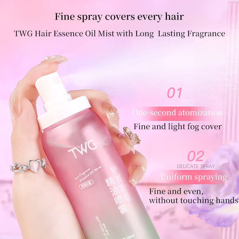 TWG Smoothing & Glowing Essential Oil hair spray