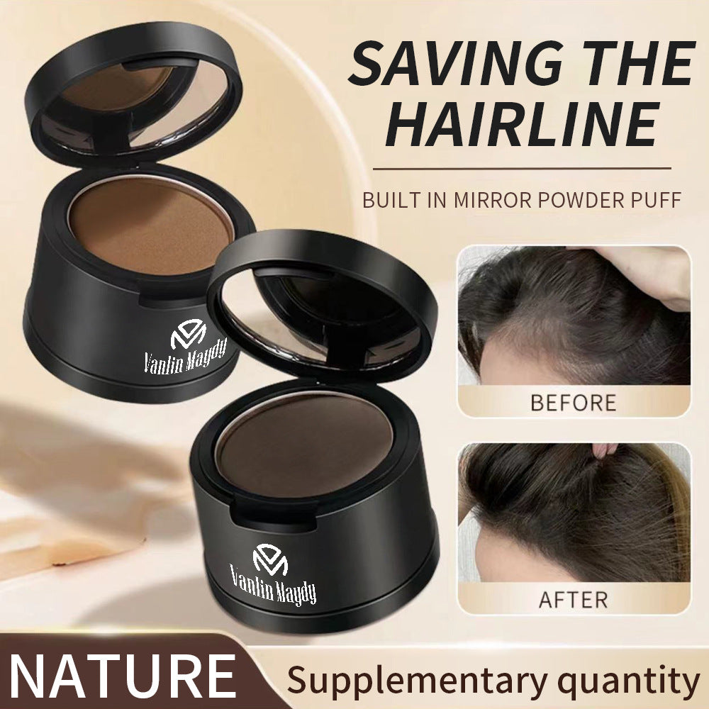 Valin Maydy Waterproof Hairline Coverup Color with Puff