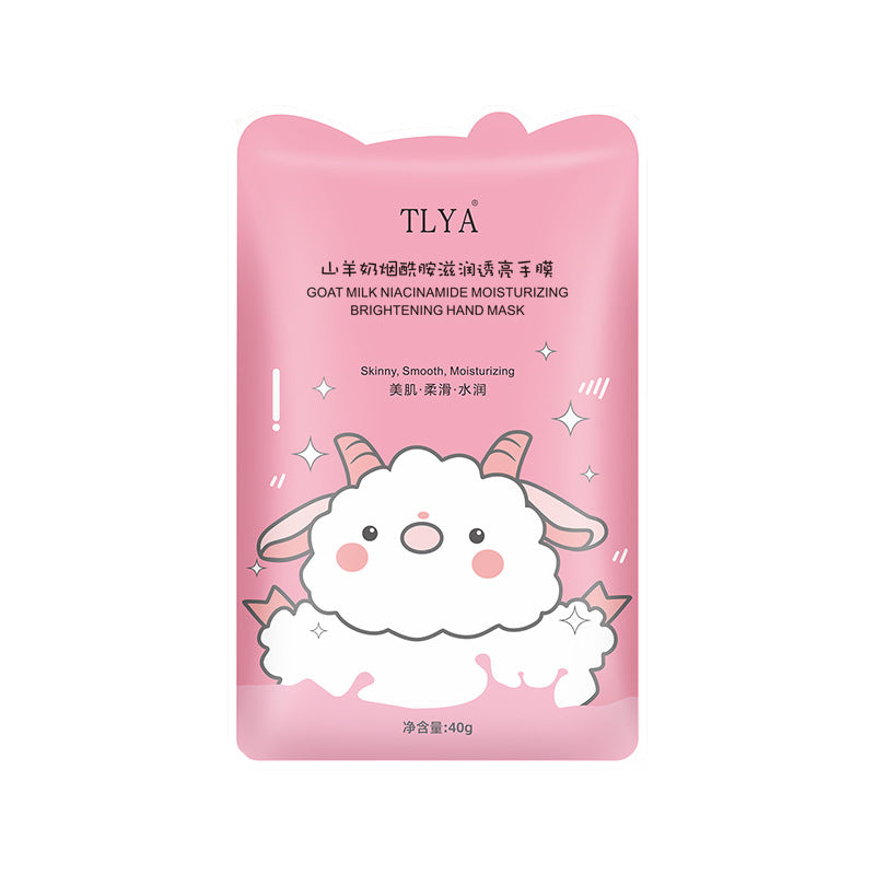 Tyla Goat Milk Moisturising & Brightening Hand Mask x 1 pair