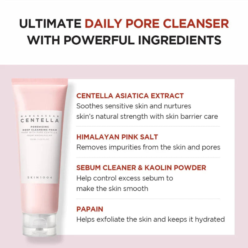 SKIN1004 Madagascar Centella Poremizing Deep Cleansing Foam