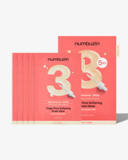 Numbuzin No.3 Tingle-Pore Softening Sheet Mask
