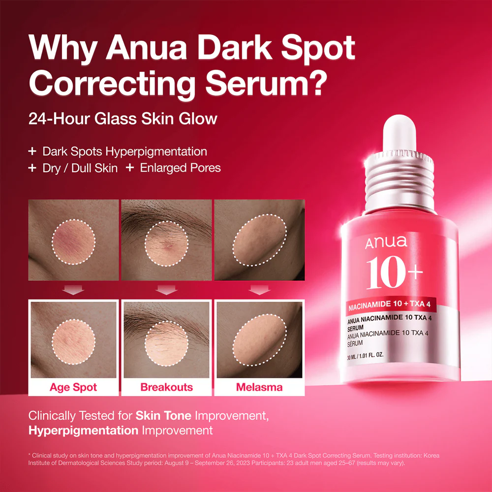 Anua Niacinamide 10% + TXA 4% Serum