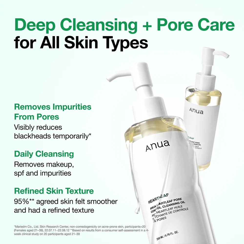 Anua Heartleaf Pore Control Cleansing Oil