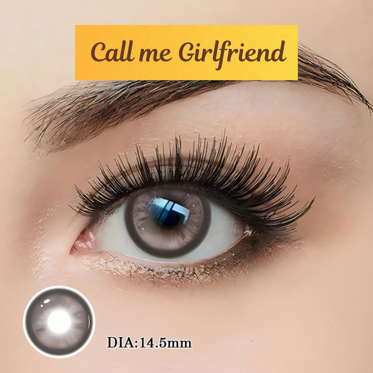 Jhen Color Contact Lens kit (case and tools included)