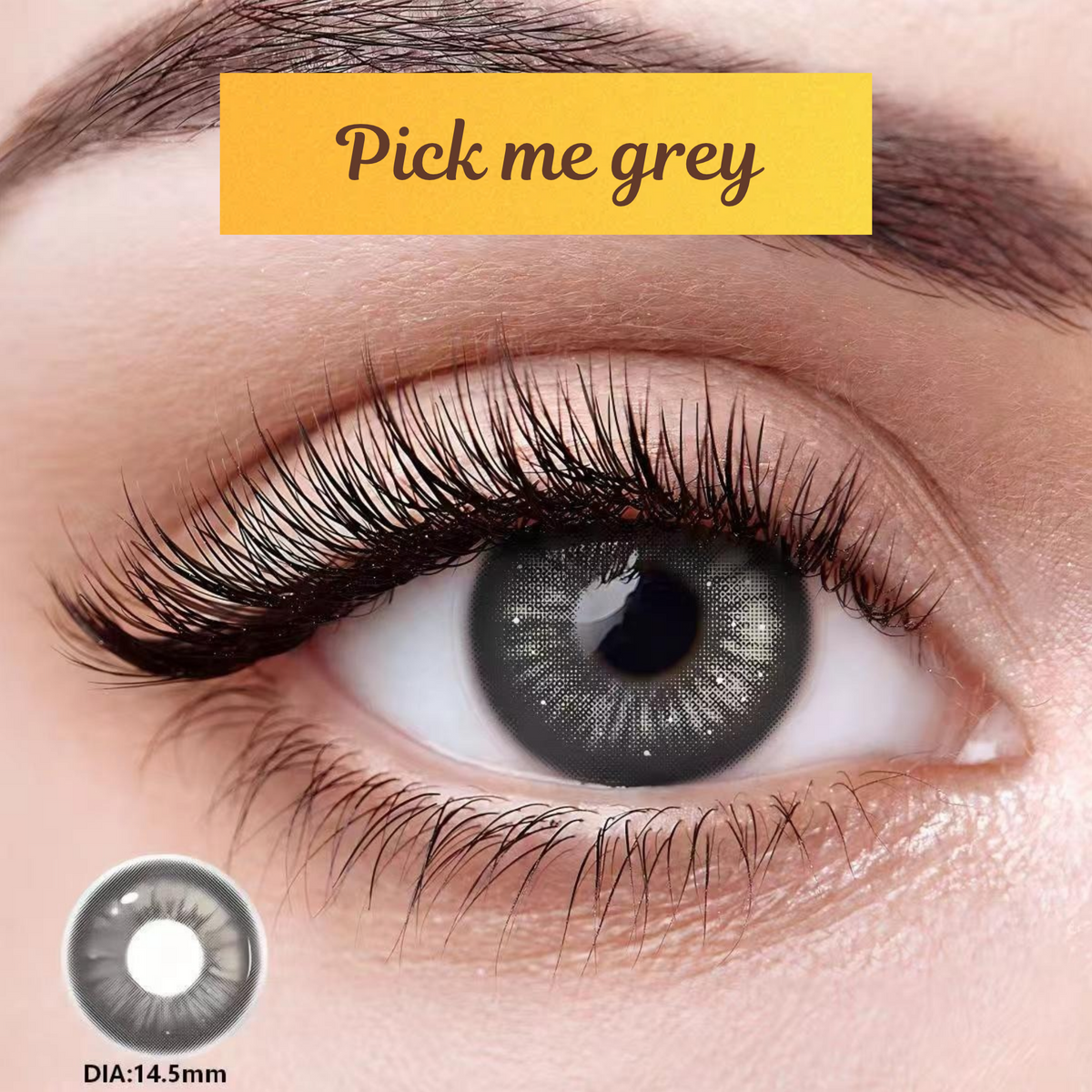 Jhen Color Contact Lens kit (case and tools included)